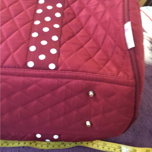 Brand New Adorable Red & White Dot Tote! - Picture 10 of 16